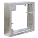 Zinc-plated formworks for windows
