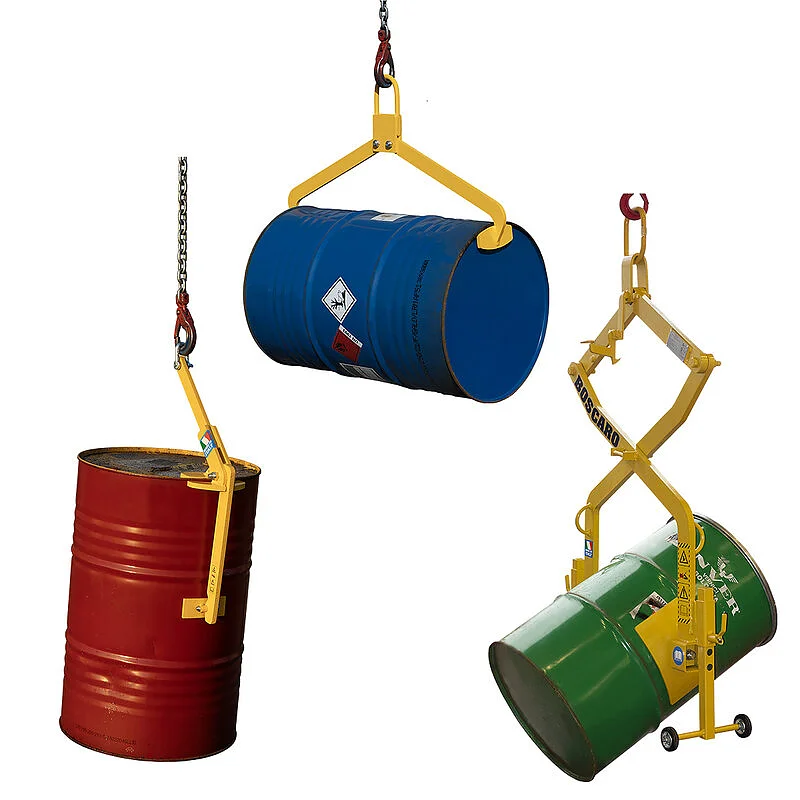 Drum lifting clamps