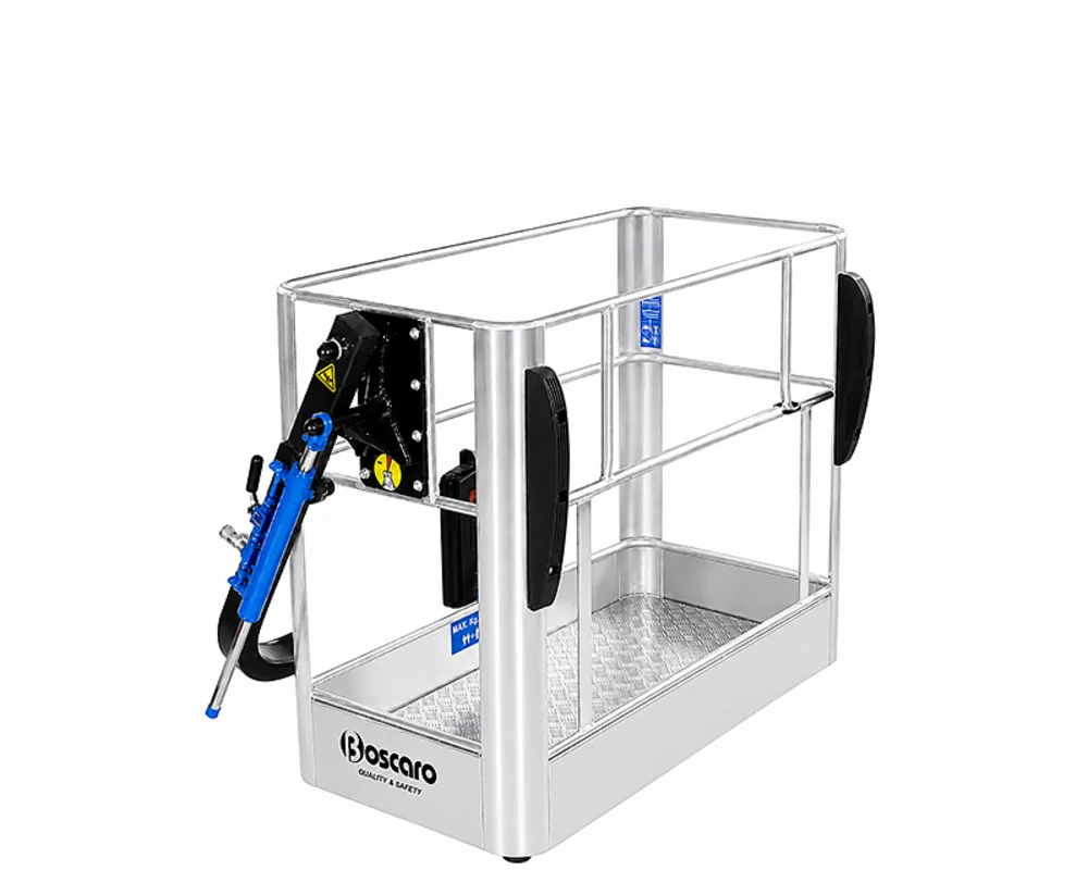 Aluminium man basket for truck-mounted cranes