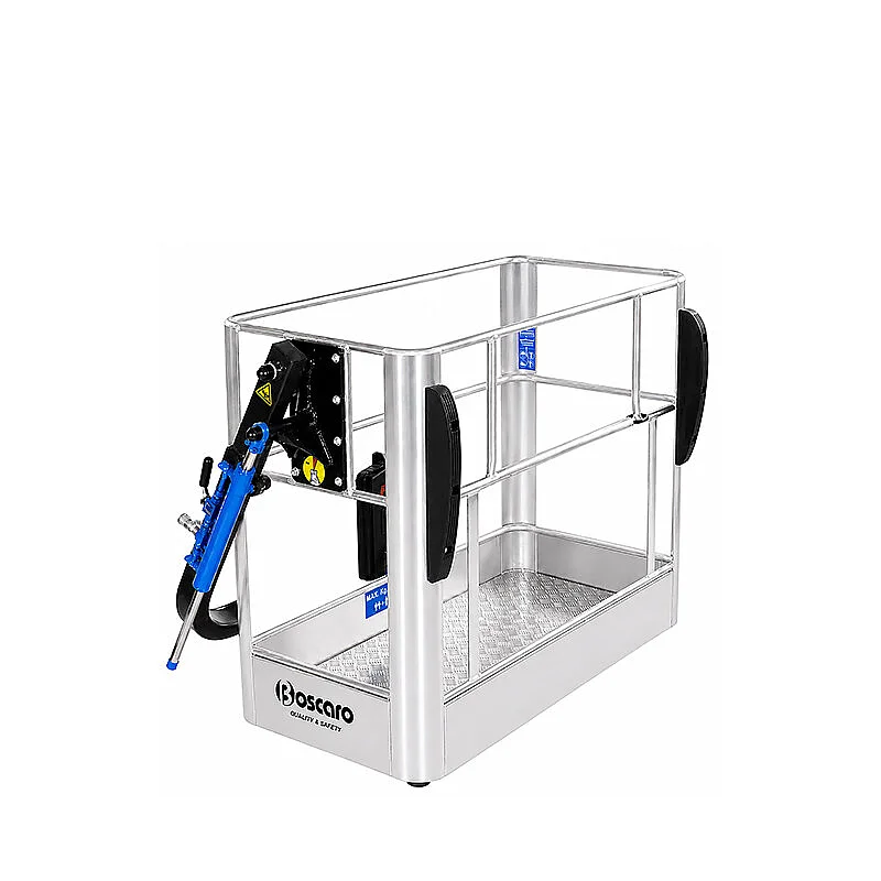 Aluminium man basket for truck-mounted cranes